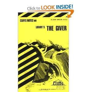  The Giver (Cliffs Notes) [Paperback] Suzanne Pavlos 