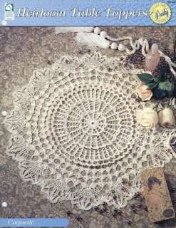 Coquette Doily Topper, Heirloom Table Toppers pattern  