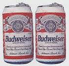   BUD BEER CANS WALL BORDER SET PEEL & STICK CHARACTER CUT OUT