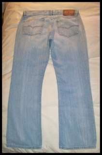 DIESEL INDUSTRY Jeans FANKER Light Wash LOW RISE Bootcut MENS Size 34 