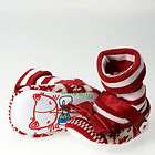 Red Knit High top toddler baby girl shoes Lovely boots 