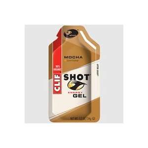  CLIF SHOT® Energy Gel (24pk/box) Mocha Health & Personal 