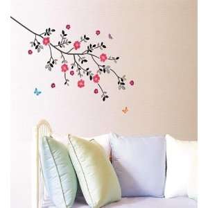 Flowering Tree Decor Mural Wallpaper Sticker SS 58230