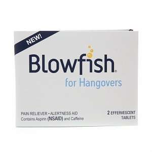  Blowfish for Hangovers Effervescent Tablets, 2 ea Health 
