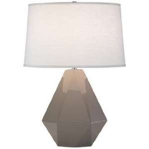  Robert Abbey Delta Smokey Taupe 22 1/2 High Table Lamp 