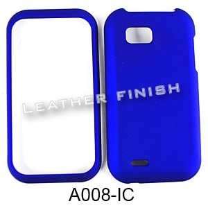  HARD CASE FOR LG MYTOUCH Q RUBBERIZED BLUE Cell Phones & Accessories