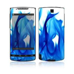 Blue Flame Protective Skin Cover Decal Sticker for HTC Pure Cell Phone