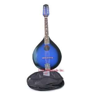   Beginner Blue Acoustic Bluegrass Style Mandolin Musical Instruments