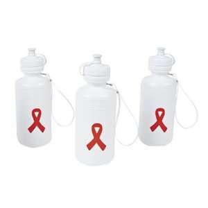  Red Ribbon Water Bottles   Tableware & Sippers & Fun Bottles 