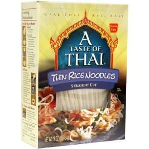 Taste of Thai Thin Rice Noodles, 16 oz Boxes, 6 pk  