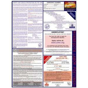  Minnesota State Labor Law Poster Laminated