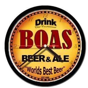  BOAS beer and ale cerveza wall clock 