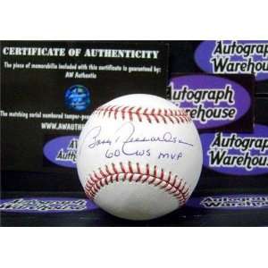 Bobby Richardson Autographed/Hand Signed Baseball inscribed 60 WS MVP