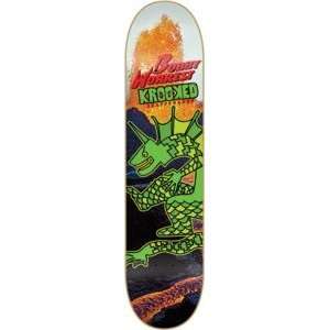  Krooked Bobby Worrest Bobzilla Skateboard Deck   8.38 x 