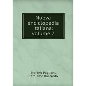   italianavolume 7 Gerolamo Boccardo Stefano Pagliani Books