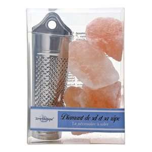  Terre Exotique Pink Diamond Rock Salt with Grater