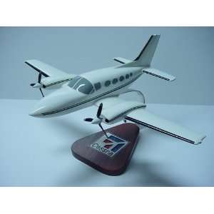  17 inches long Cessna Model 414 Hand Carved from Solid 
