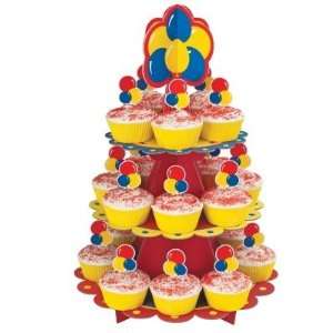 Primary Colors Cupcake Stand Kit 