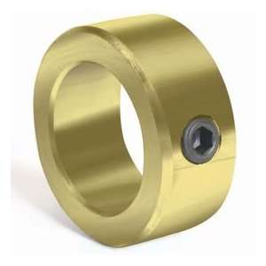 Corrosion Resistant Set Screw Collar Cr, 1, Yellow Zinc Dichromate 