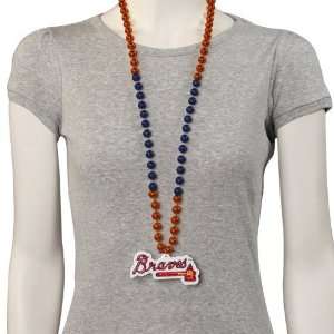  MLB Atlanta Braves Team Logo Medallion Beads Sports 