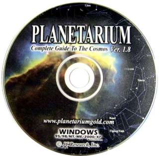 Telescope Planetarium Star finder CD Rom Software NEW  