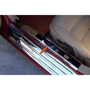    Corvette 05 10 ACC Polished Stainless Inner Door Sills Automotive
