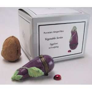  Hinged Box   Eggplant