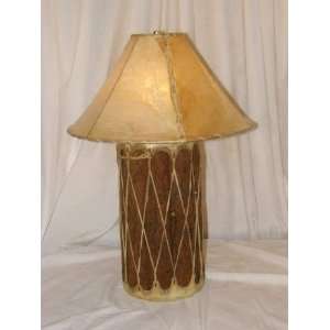  Tarahumara Indian Drum Lamp 24  Clearance