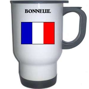  France   BONNEUIL White Stainless Steel Mug Everything 