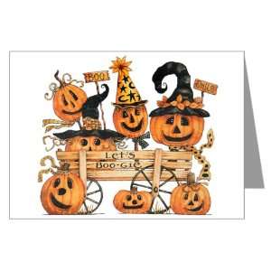  Greeting Card Halloween Lets Boogie Jack o Lantern 
