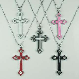   CROSS PENDANT NECKLACES BOYS GIRLS KIDS BIRTHDAY PARTY GIFTS  