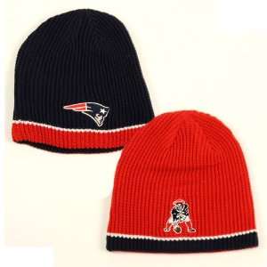   Patriots Youth Size Old School / New School Reversible Knit Beanie