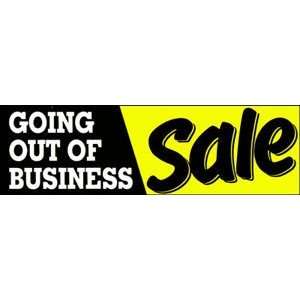  Going Out of Business Sale Banner 3 x 10