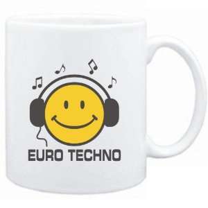  Mug White  Euro Techno   Smiley Music
