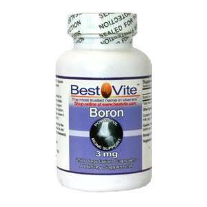  Boron 3mg (250 Vegetarian Capsules) Health & Personal 