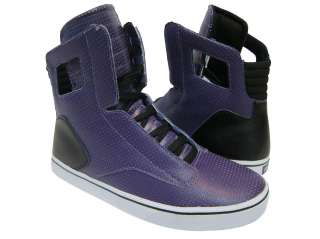   Mens Noble FM1026 Purple Black Perf Casual Fashion Sneakers Shoes Sz 9