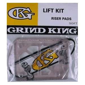  Grind King Lift Kit Soft Blue Skateboard Riser Pads   1/8 