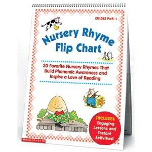   Rhyme Flip Chart By Scholastic Teaching Resources Toys & Games