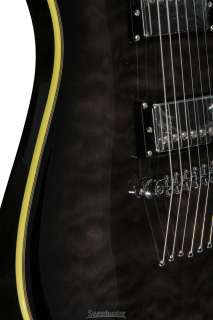 Schecter C 1 Custom (See Thru Black) (C 1 Cust, See Thru Black)  