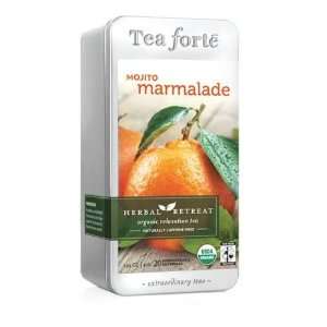 Tea Forte Herbal Retreat Mojito Marmalade in Enviro Tin  