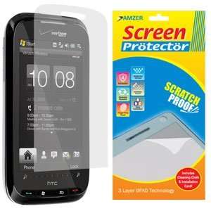    Amzer Super Clear Screen Protector with Cleaning Cloth Electronics
