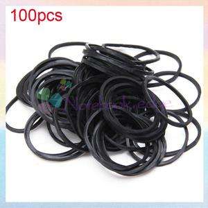   Mixed Black Rubber Bands for Tattoo Machine Gun Needle Supply  