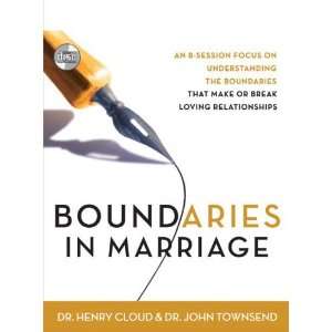  Boundaries in Marriage [Audio CD] Henry Cloud Books