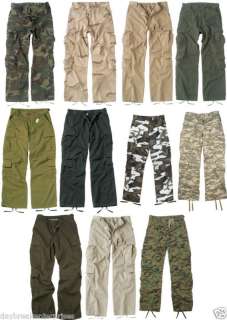 Cargo Pants  Vintage Style Military Fatigues by Rothco  