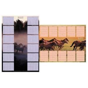  At A Glance Horses 2 Sided Organizer