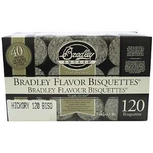  Hickory Flavor Natural Bisquettes (120 Pack) Four Times 