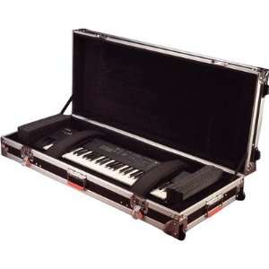   Note Keyboard Road Case with Wheels   G TOUR 88 BLK 