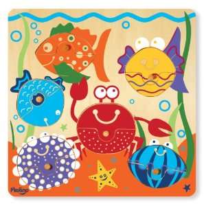    Pkolino Mix & Match 12 Piece Puzzle   Sea Life Toys & Games