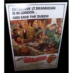  Brannigan ORIGINAL MOVIE POSTER 