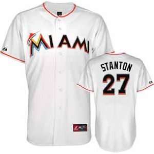 Miami Marlins Mike Stanton Replica Player Jersey   X Large  